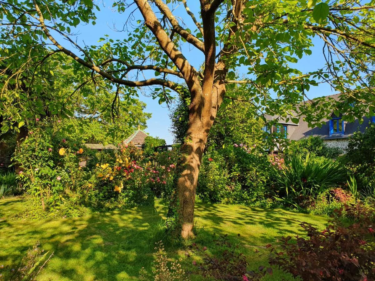 Maison En Pierre Dans Son Nid De Verdure Roz-Landrieux 외부 사진