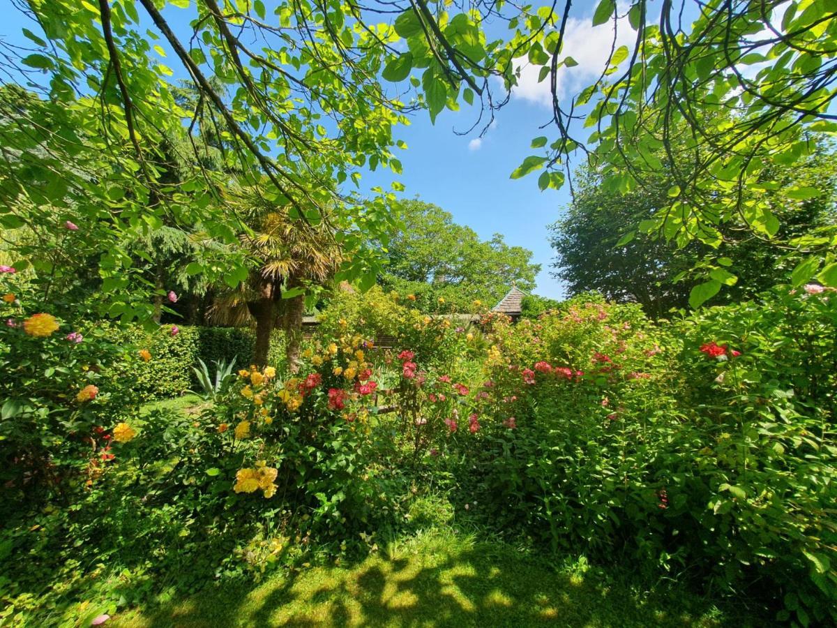 Maison En Pierre Dans Son Nid De Verdure Roz-Landrieux 외부 사진